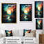 Aurora Borealis Emerald Embers III sur impression sur toile-1222705634-1222705642