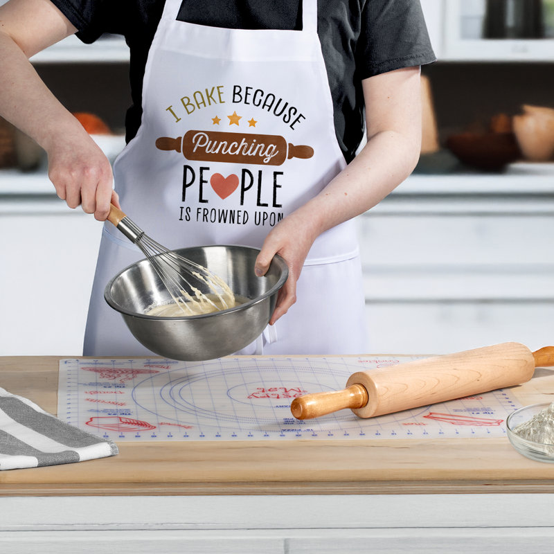 Punching is Frowned Upon Kitchen Chef Apron