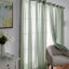 Rideaux semi-transparents avec œillets -25472409-25472411