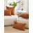 Decorative Solid Pillow Covers with Leather Label (Set of 2)-101280816-101280822