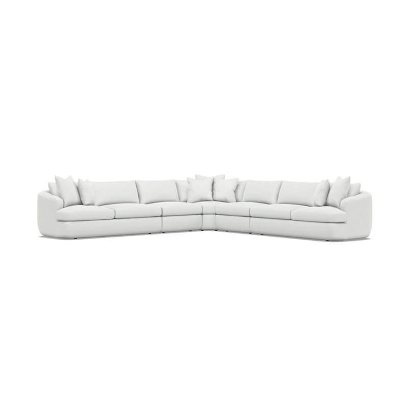Jules Fabric 5 Pc Sectional, 5555-000