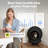  Scoopfree Smartspin Self-cleaning Litter Box, Black