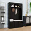 Arbre d'entrée Chic Mudroom avec tablettes réglables et crochets-458697810