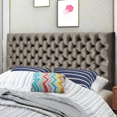 Dannett Queen Upholstered Panel Headboard