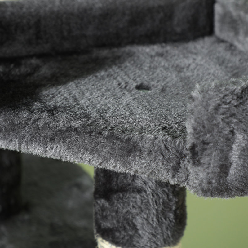 Arbre à chat et centre d'activité multi-niveau Harbaugh, Gris