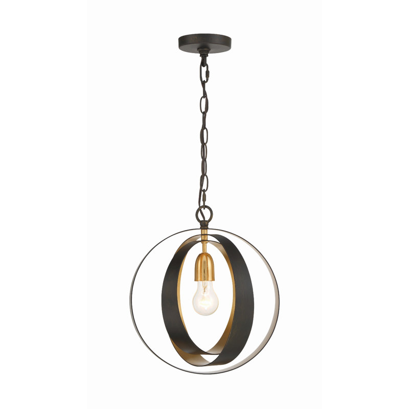 Alph 1 - Light Bronze Pendant