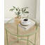 Deckland Glass Top End Table-1349762375-1349762374