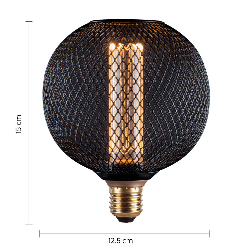 Flythe 3.5W E27 Dimmable LED Vintage Edison Globe Light Bulb