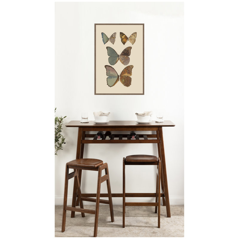 Exotischmetterlinge Pl 067 par Otto Staudinger par Nostalgia Prints, reproduction d'art sur toile encadrée