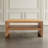 Chamniss Three Piece Modern Solid Wood Mitered Living Room Table Set-111806138