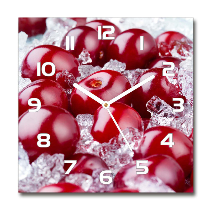 Johnrussell Glass Wall Clock, White