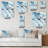 Blue Silver Spring II - Modern Wall Clock-1961365376
