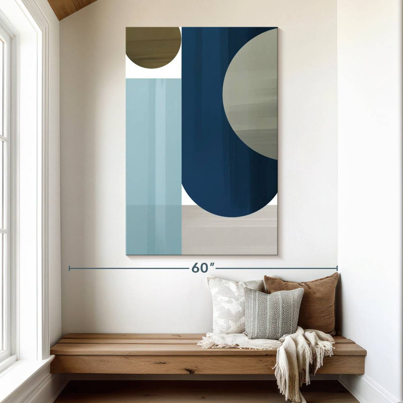 Avery Blue III, 51" H x 34" W