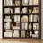 84" Tall Double Wide Bookshelf, 7-Tier Bookcase with 28 Storage Cubes, Large Capacity Shelving Unit for Books & Decor (Set of 2)-1432080139