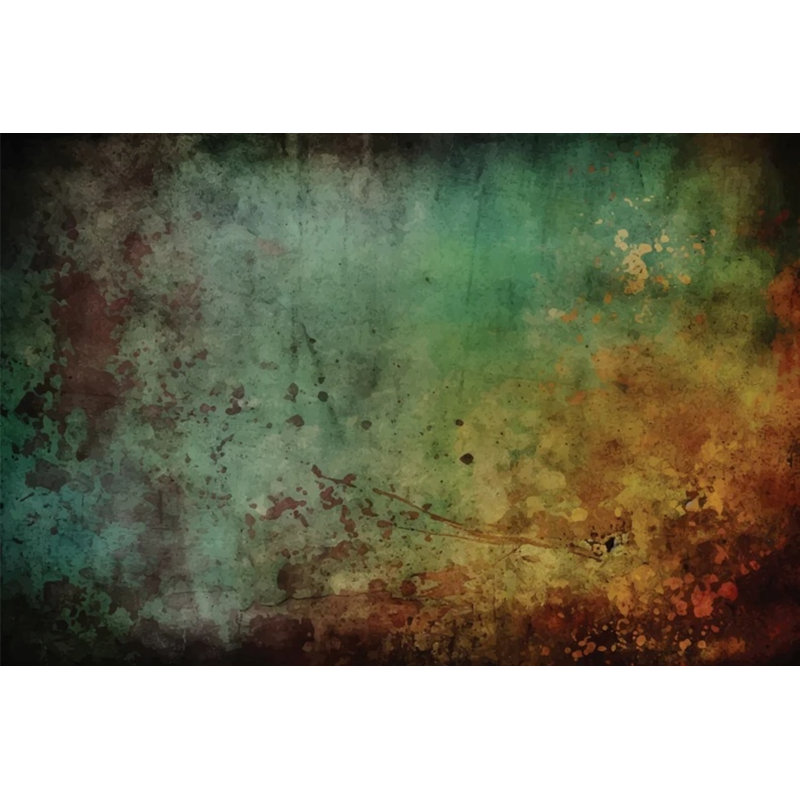 Murale abstraite Moody, 108" L x 192" W