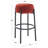 Colombe Upholstered Counter Stool with Iron Frame-983230748-982525774