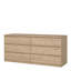 Parley 153.8 cm W Chest of 6 Drawers