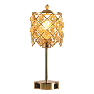 crystal table lamp