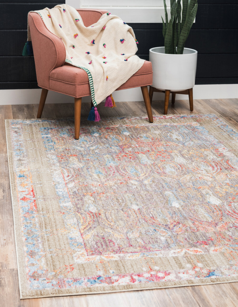 Bungalow Rose Rosamonde Abstract Rug & Reviews | Wayfair