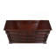 Commode 9 tiroirs Lyndon G09400-D, cerise
