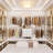 76.5"-118" W Closet System with 4 Hanging Rods and 3 Drawers-1821209268