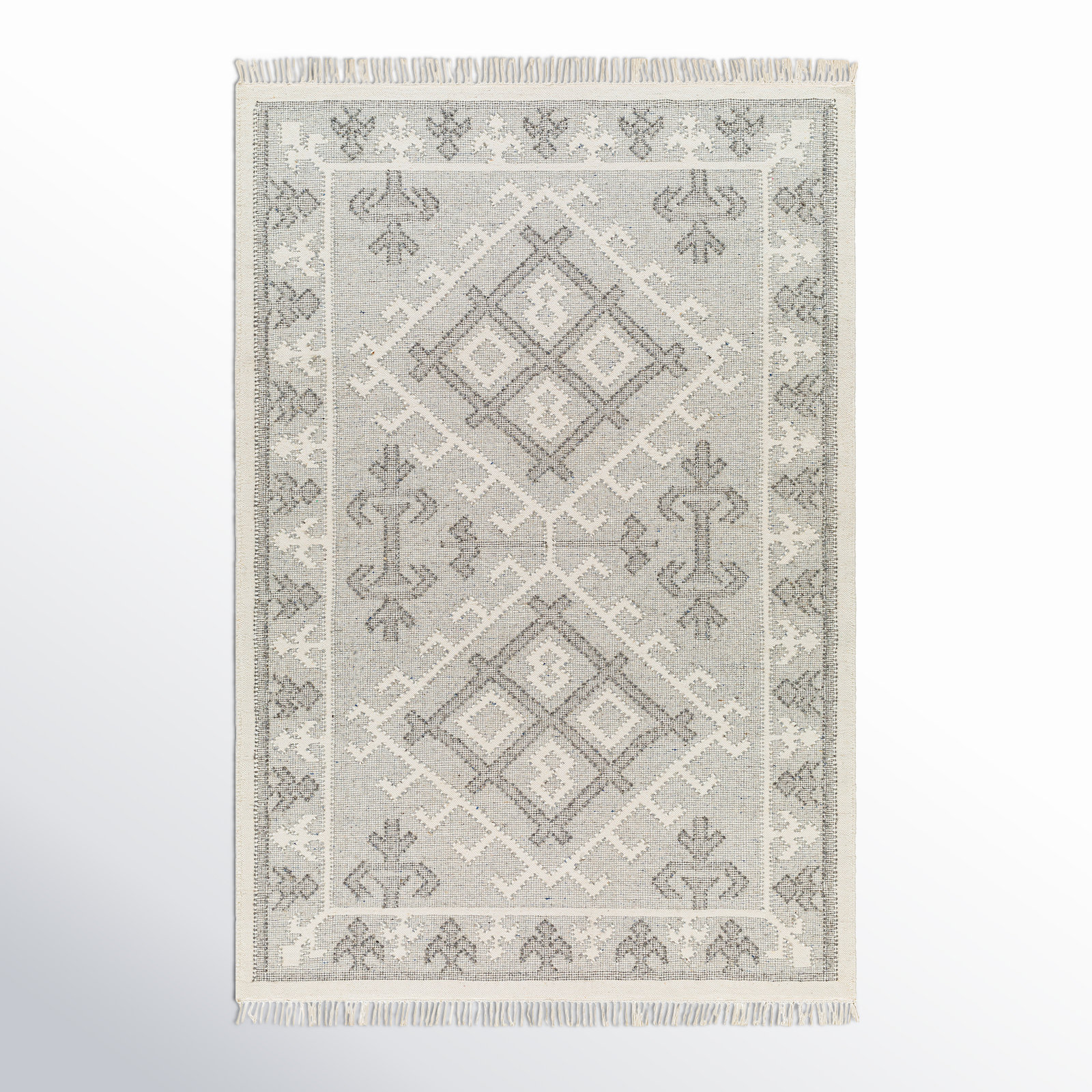 Saber Handmade Wool Rug, Rectangle 2' x 3'