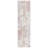 Braidy Abstract Handmade Flatweave Polyester Area Rug in Ivory/Gray/Pink-634416207