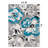 Rooshi Moroccan Blue/Gray/Ivory Area Rug-2078512951