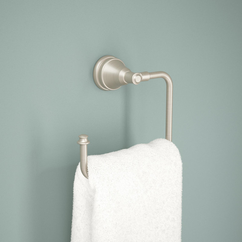 Accessoire de quincaillerie de salle de bain Mylan, Nickel brossé Spotshield