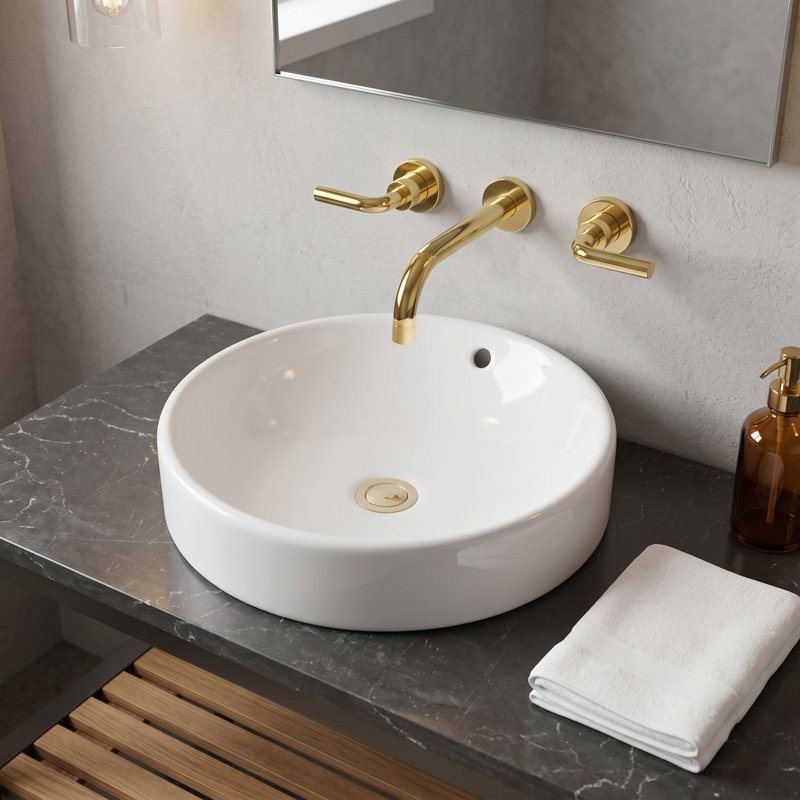 Twin Set 18.12'' L Bathroom Sink