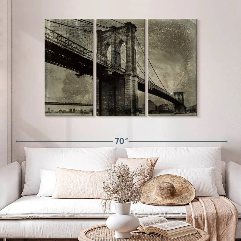Lilie Bridge I, 32" H x 50" W