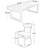 4 - Person Pine Solid Wood Solid Wood Top Double Pedestal Dining Set-98296874