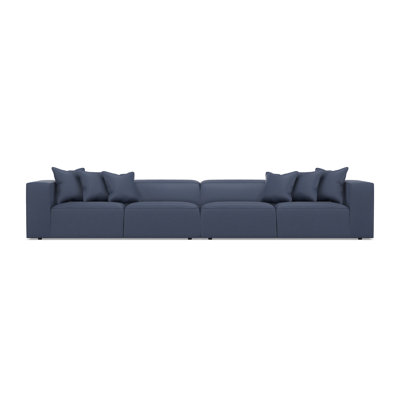 Bliss 2-Piece Fabric Sectional