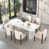 Motif de marbre blanc blanc
