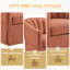 Solitude Skirted Swivel Accent Chair-574295438