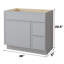Base de meuble-lavabo simple 36 po seulement-95290466