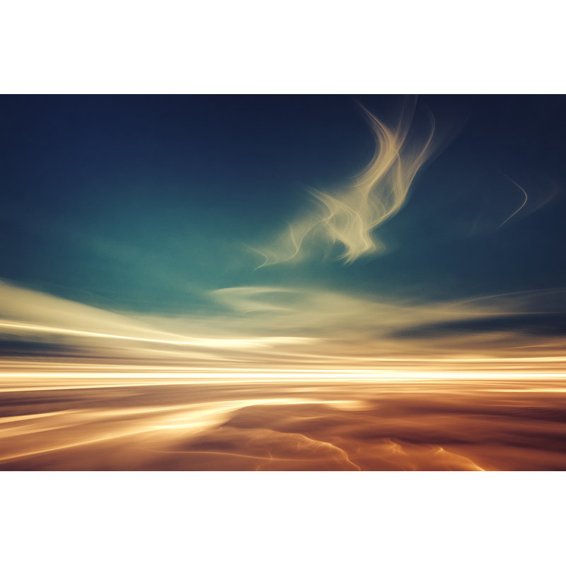 Desert Landscape - Wrapped Canvas Print, 30cm H x 46cm W x 3.8cm D