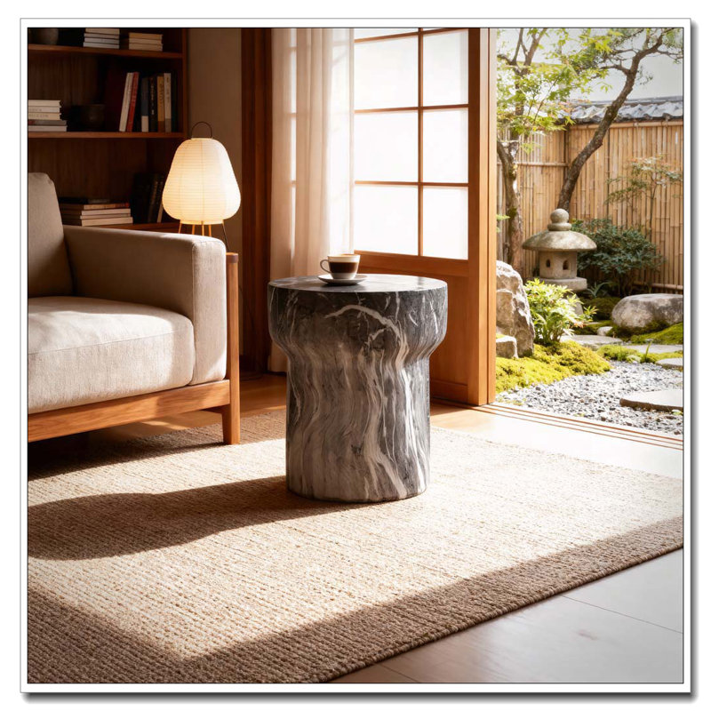 Outdoor Patio Accent Table Side