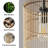 Rattan Semi Flush Mount Ceiling Light