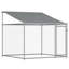 Alberta 200cm H Metal Yard Kennel