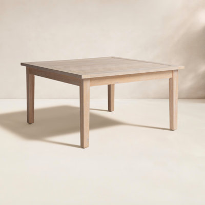 Amina 32" Acacia Patio Table