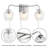 24" W 3-Light Dimmable Wrought Iron Vanity Light-15387343-15387340