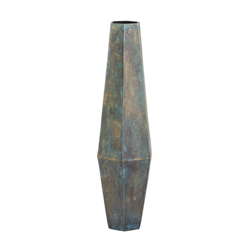 Vase Erwin - ensemble de 2 laiton oxydé