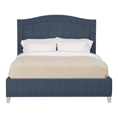 Caroline/Casey Queen Upholstered Low Profile Panel Bed