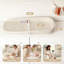 Matelas à langer pour bébé avec règle de hauteur, table à langer Eva, fond antidérapant, imperméable