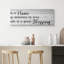«Family and home», citation inspirante sur bois texturé, illustrations, art moderne, décoration bohème sur toile, 2 pièces