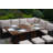 Talyn Wicker 9 - Person Modular Patio Conversation Set with Cushions