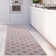 Carina Washable Rugs Trellis Design in Pink