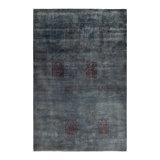 Overyed One-of-a-Kind Rectangle 6'2" x 9'2" Hand Knotted Area Rug
