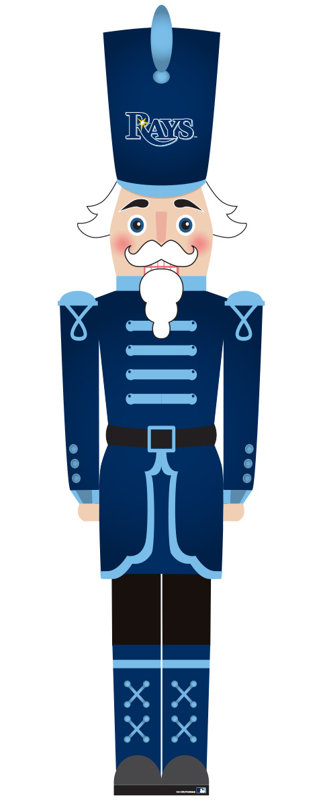 Tampa Bay Rays 46" Nutcracker Leaner